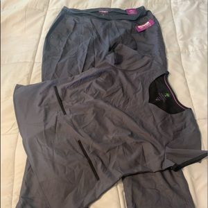 Grey Scrub Set